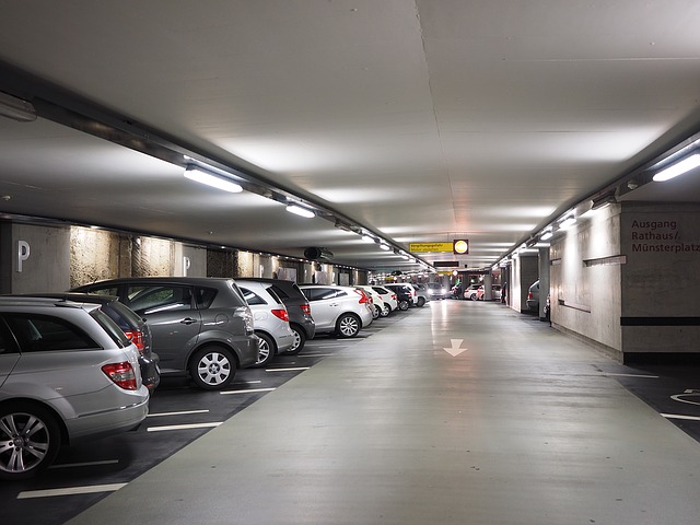 podzemní parkoviště